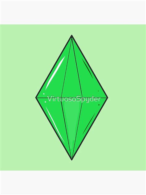 The Sims Diamond Acrylic Block For Sale By Virtuosospyder Redbubble