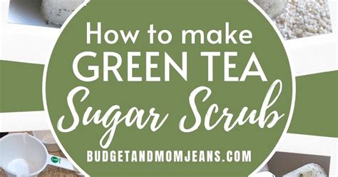 Diy Green Tea Sugar Scrub Cubes Upstyle
