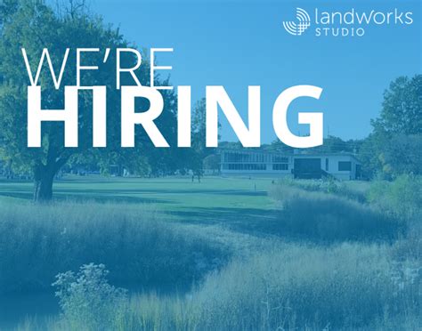 Were Hiring Landscape Designerlandscape Architect News Landworks