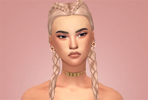 Sims 4 Mm Cc Female Hair Grim Cookies Sims Four Sims 4 Mm Cc Sims 4