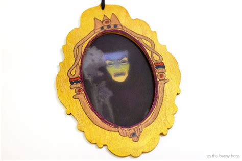 Snow White Inspired Magic Mirror Christmas Ornament As The Bunny Hops®
