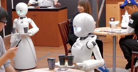People With Paralysis Remotely Control Robot Waiters In Tokyo Cafe Cnet