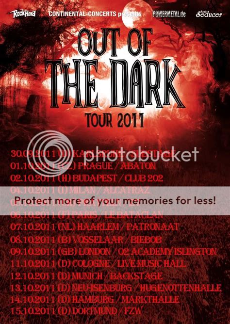 Presales For Out Of The Dark Festival Tour Started