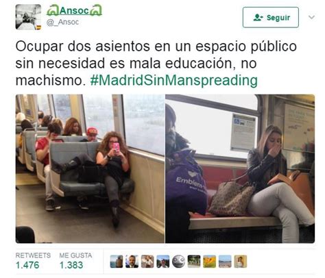 Qué Es El Manspreading Y Por Qué Madrid Lanzó Una Campaña Para Combatirlo En Los Autobuses