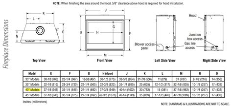 40 superior gas fireplace direct vent