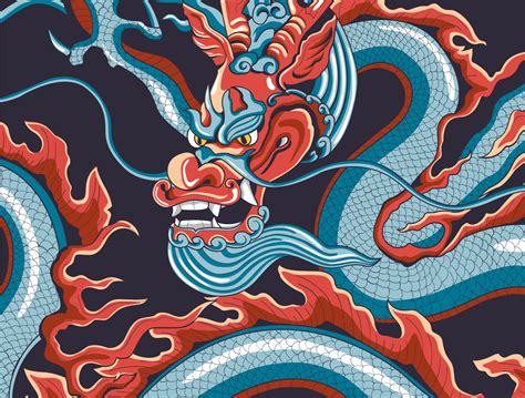 Vietnamese Dragon Art By Idraw Studio On Dribbble