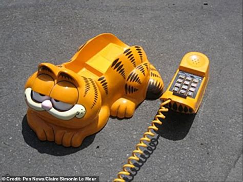 Decades Old Mystery Of Garfield Phones Washing Up On French Beaches Is Solved Daily Mail Online