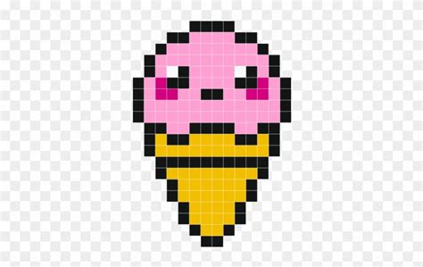 Stickaz Cute Icecream Cute Pixel Art Easy Free Transparent Png