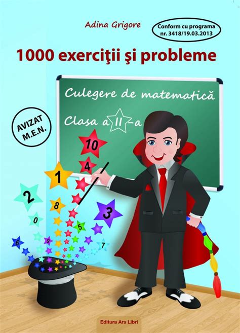 Culegere De Matematica Pentru Clasa A Ii A 1000 De Exercitii Si