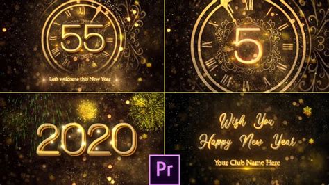 Adobe premiere cc 2019, cc 2018 compatible project. VIDEOHIVE NEW YEAR COUNTDOWN 2020 - PREMIERE PRO 25267703 ...