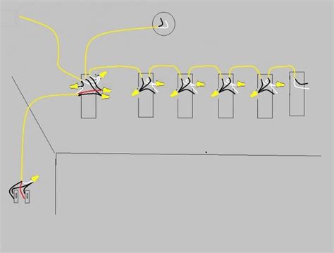 3 switches 1 light simplesafeseoinfo. How to Wire Two Light Switches With 2 lights with One Power Supply diagram