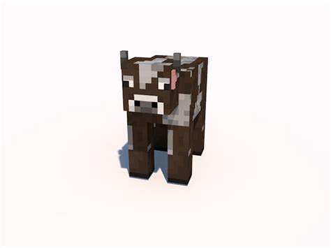 3d Minecraft Mob