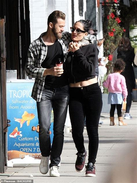 Cozy Nikki And Artem Dined At Joans On Third In Los Angeles And Had