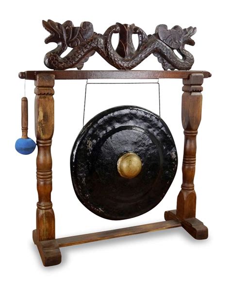 Buy Livasia Great Asian Gong Bali Decor Brass Gong With Albezia Wood