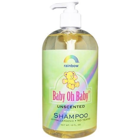 Rainbow Research Baby Oh Baby Herbal Shampoo Unscented 16 Fl Oz Iherb