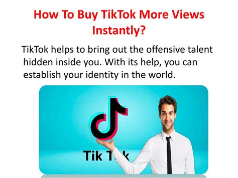 Ppt How To Buy Tiktok More Views Instantly Powerpoint Presentation