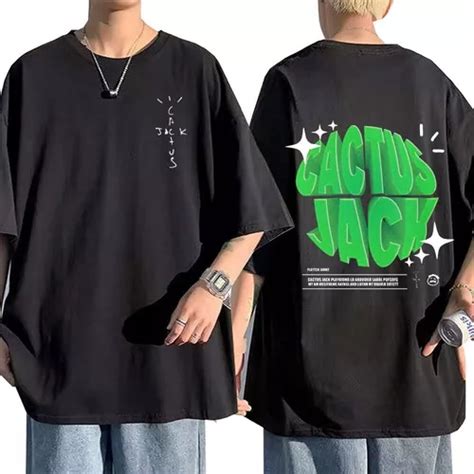 Camiseta Travis Scott Astroworld Hip Hop Hombre Mujer Cactus Cuotas