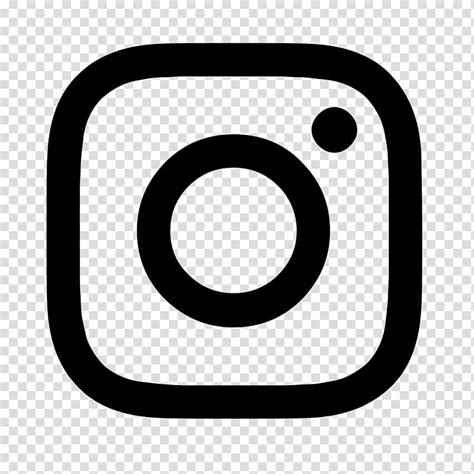 Black And White Instagram Logo 512x512