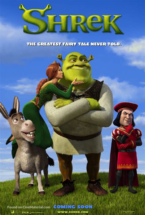 Shrek 2001 Shrek Movie Poster Shrek Movie Poster 1515324