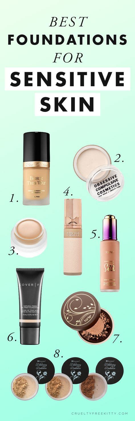 The 8 Best Foundations For Sensitive Skin No Irritation