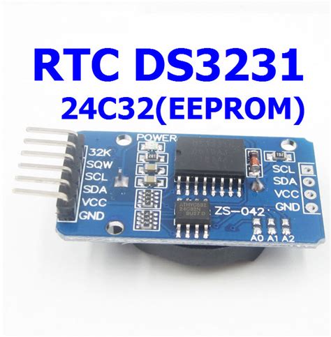Rtc Ds3231 At24c02 Or At24c32 Eeprom I2c Module Precision Clock