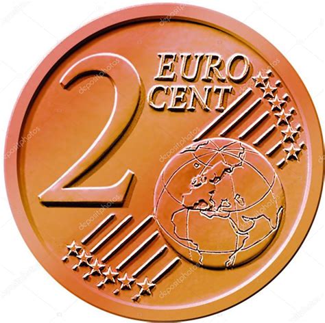 Two 2 Cent Euro Coin — Stock Photo © Chastity 9125112