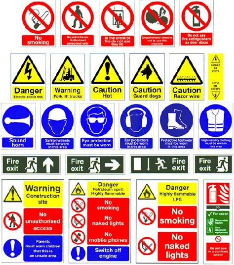 Safety Signs Signs Bc A Vancouver Sign Company Safety Posters