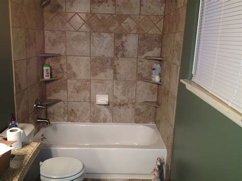 Shower Tub Surround White Tile Advice