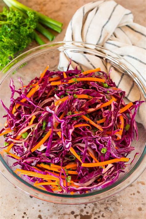 Red Cabbage Slaw Dinner At The Zoo