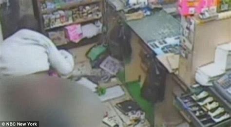 Ny Robber Raids Register And His Pants Fall Down On Camera Daily Mail