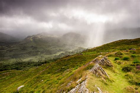 Rainy Landscape In Ireland Stock Photo Download Image Now Istock