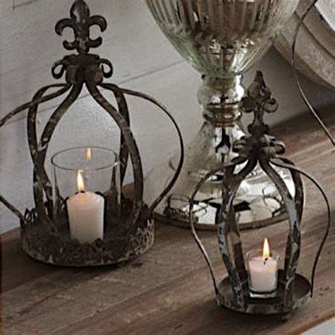 metal crown glass candle holder crown decor candle holders candle decor