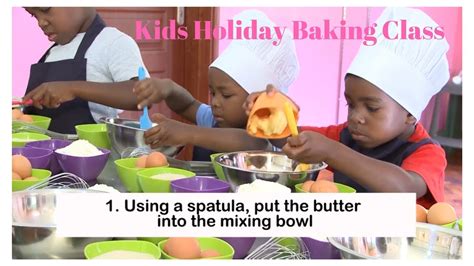 Kids Holiday Baking Class With Carolines Cupcakes Nairobi Youtube
