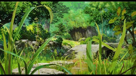 Studio Ghibli Garden Scenery Wallpapers Ntbeamng