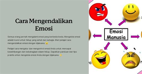 Cara Mengendalikan Emosi