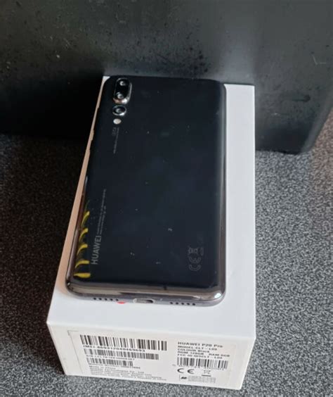 Huawei P20 Pro 128gb Unlocked Smartphone Black Clt L09 For Sale