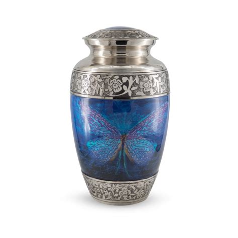 Buy Blue Chrysalis Adult Urn Cremation Urns For Human Ashes Adult Urns Funeral Urn Human Ash
