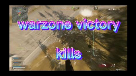 Warzone Victory Kill Compilation Youtube