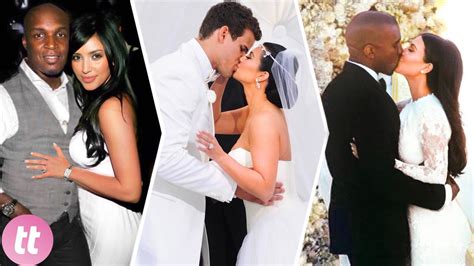 Inside Kim Kardashian S Three Marriages Youtube