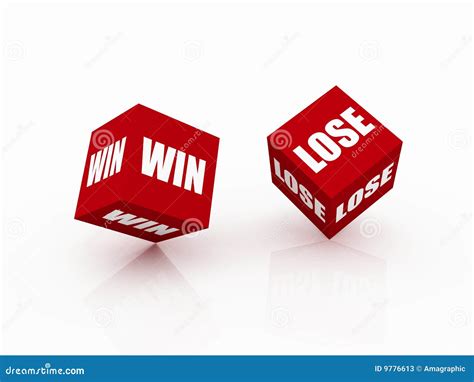 Win Or Lose Stock Illustration Illustration Of Generated 9776613