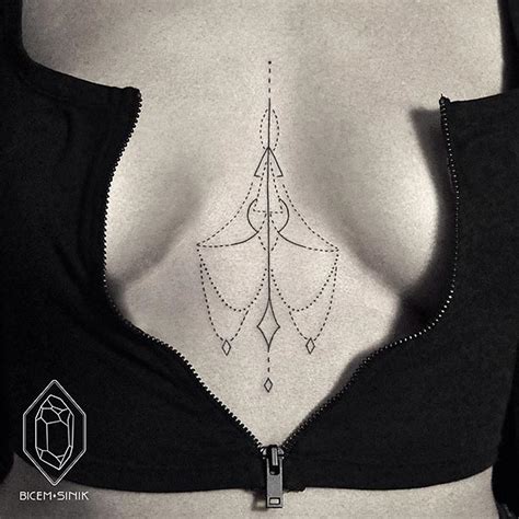Geometric Line And Dot Tattoos By Bicem Sinik Demilked