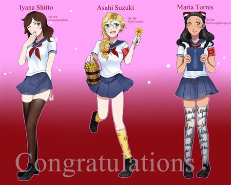 Lovesick Contest Winners By Koumi Senpai Yandere Simulator Yandere