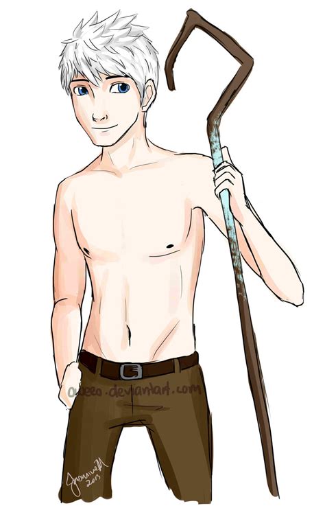 Doodle Shirtless Jack Frost By Oweeo On Deviantart