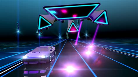 Neon Drive 80s Arcade Game A Game By Fraoula