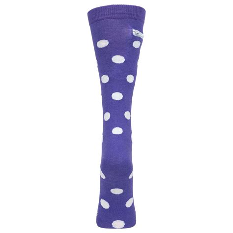 Pocket Socks Purpledot Womens