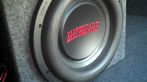 Earthquake designs audio products for every. Earthquake 12" DBXI Sub ROCKS OUT | 1 Sub = WILD BASS ...