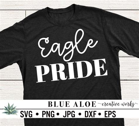 Eagle Pride Svg Eagle Svg School Mascot Svg Cut File For Cricut And