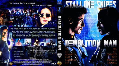 Demolition Man Movie Blu Ray Custom Covers Demolition Man1 Dvd