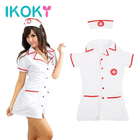 Ikoky Costumes Sexy Nurse Uniforms Nurse Costumes Cosplay Erotic Lingerie Exotic Apparel Sex