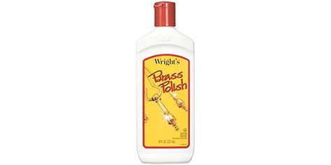 J A Wright Brass Polish Cleaner 8 Ounce 6 Per Case